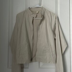 J Crew Women’s Harrington Jacket in Cotton